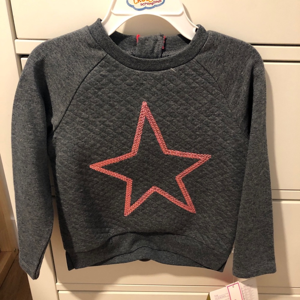 NEW toddler sweater star top